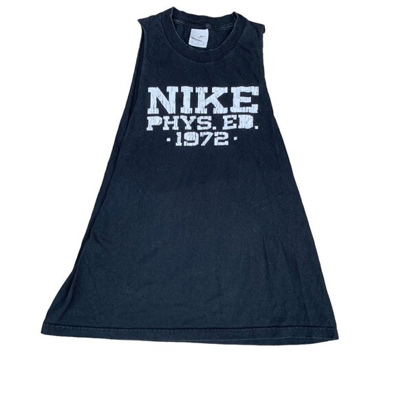 VINTAGE 1972 Nike Phys Ed Sleeveless Shirt XL - Picture 3 of 5